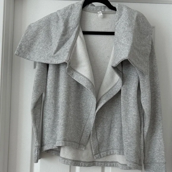 Zella Light Gray Women's Cowl Neck Sweater - Picture 3 of 6